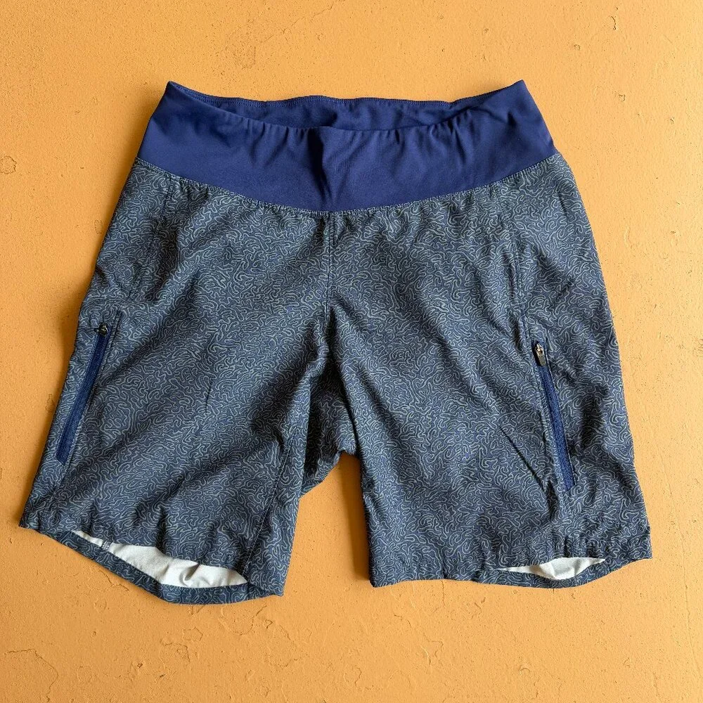 $47 Women's Tyrolean Bike Shorts 9½" Journeys: Sound Blue Size 6 - Picture 2 of 6